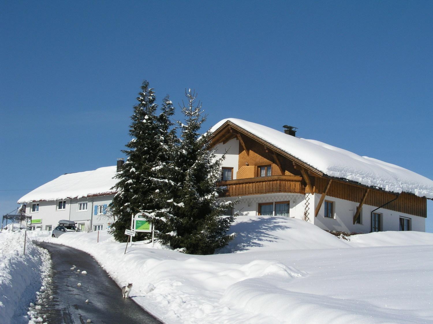 Ferienwohnungen Pension Sonnblick Крумбах Экстерьер фото