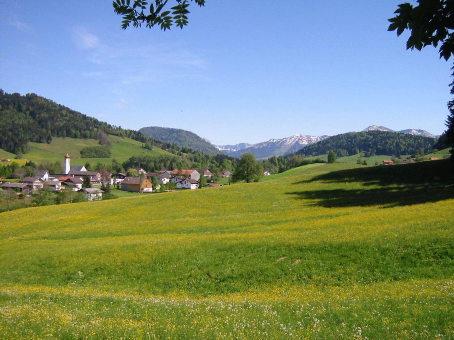 Ferienwohnungen Pension Sonnblick Крумбах Экстерьер фото